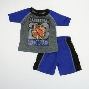 Mad Game Boys Blue | Black Apparel Sets size: 18 Months